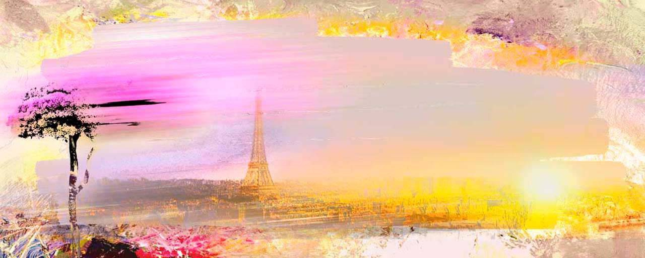 Фотообои Париж в красках